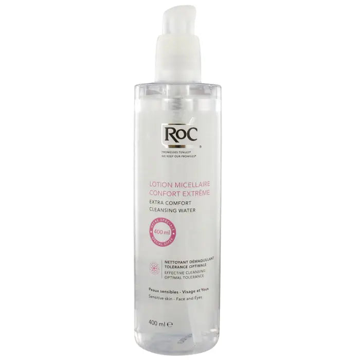 Roc Extra Comfort Cleansing Water 400ml Jag Couture London - New York