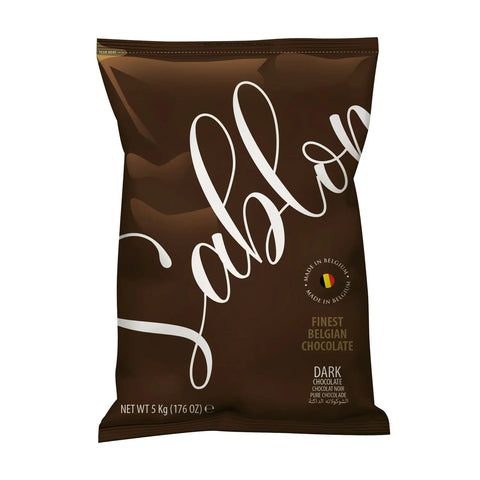 Jag Couture London New York Sablon 60% dark chocolate in a bag, rich and smooth, perfect for chocolate lovers.