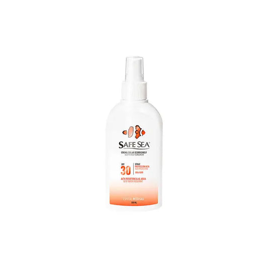 Safe Sea Sunscreen Ecofriendly Body Spf30 Spray 100ml Jag Couture London - New York