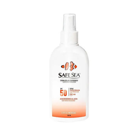 Safe Sea Sunscreen Ecofriendly Body Spf50 Spray 100ml Jag Couture London - New York