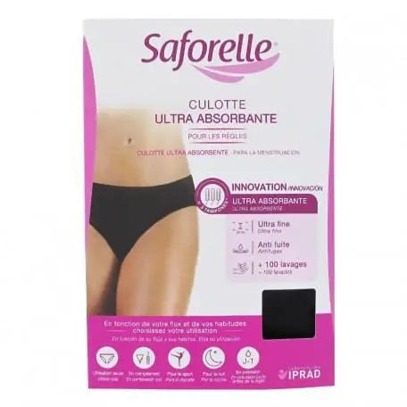 Jag Couture London - New York Saforelle Ultra Absorbent Short Black Size L
