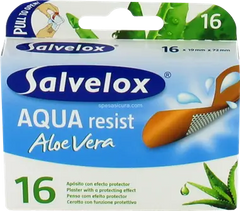 Salvelox Aqua Resist Aloe Vera Adhesive Dressing 16 Uts Jag Couture London - New York