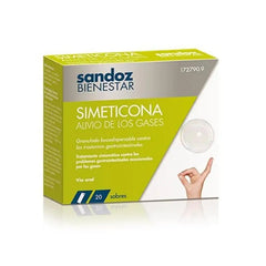 Sandoz Wellness Simeticone Gases 20 Envelopes Jag Couture London - New York