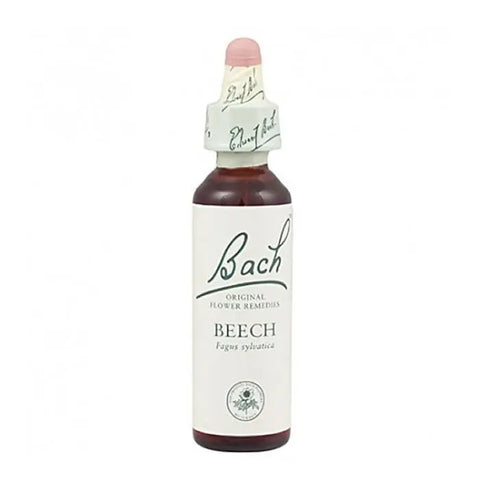 Santiveri Bach Beech 10ml homeopathic remedy bottle, natural herbal extract for emotional well-being, from Jag Couture London New York.