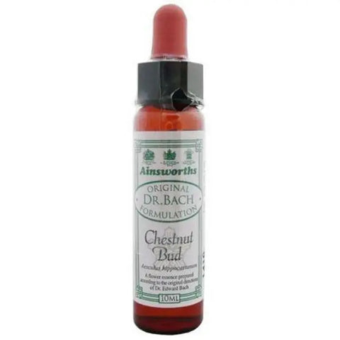 Santiveri Bach Chestnut Bud 10ml herbal remedy bottle with dropper, natural supplement for emotional balance.