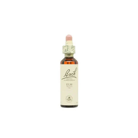 Santiveri Bach Elm 10ml herbal remedy bottle with label, displayed on a neutral background.
