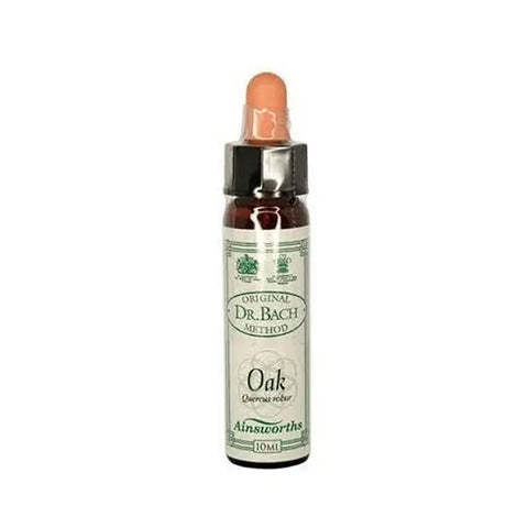 Santiveri Bach Oak 10ml herbal remedy bottle with label, from Jag Couture London - New York.