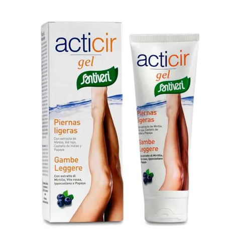 Santiveri D-Acticir Gel 125g, a herbal immune support supplement in a tube, from Jag Couture London New York.