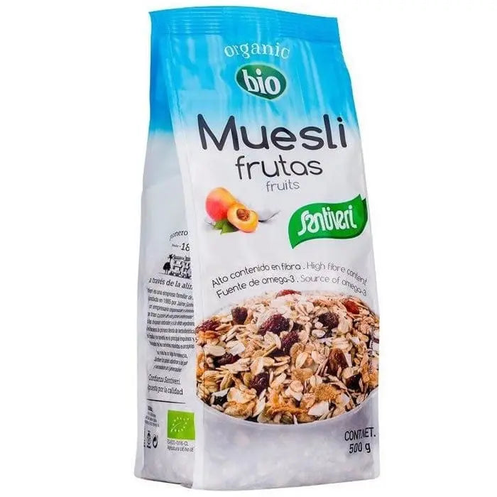Jag Couture London - New York Santiveri Muesli Fruit Bio 500g