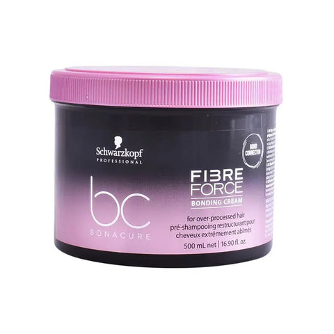 Scharzkopf BC Fibre Force Bonacure Bonding Cream 500ml, hair treatment product with cream in a jar, by Jag Couture London New York