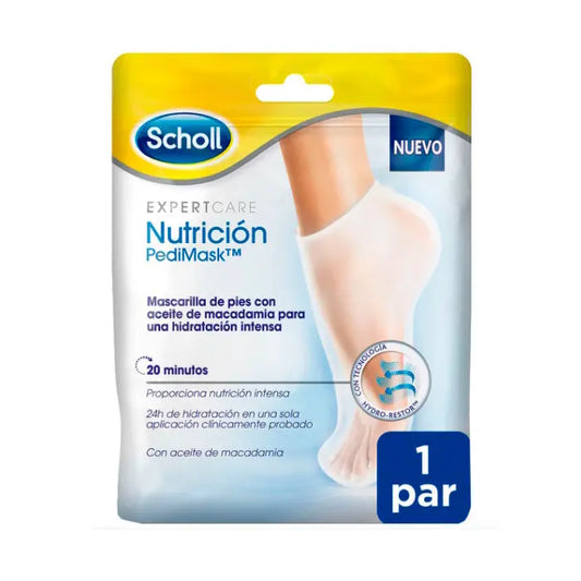 Scholl Nourishing Foot Mask 1 Pair Jag Couture London - New York