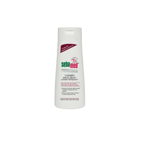 Sebamed Anti-Hair Loss Shampoo 200ml bottle with label, skincare product from Jag Couture London New York.