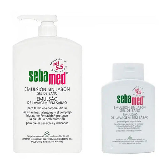 Sebamed Emulsion Without Soap 1000ml+250ml Jag Couture London - New York