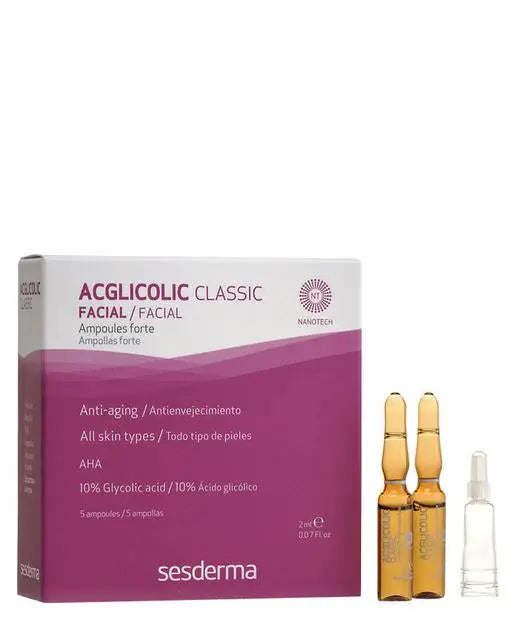 Sesderma Acglicolic Classic Facial Ampoules 5 Uts Jag Couture London - New York