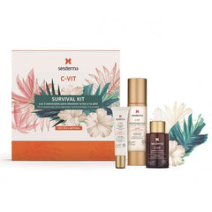 Sesderma C-Vit Serum 30ml + Cream-Gel 50ml + Eye Contour 15ml Set 3 Pieces Jag Couture London - New York