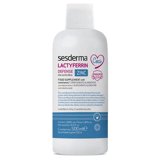 Sesderma Lactyferrin Defense Zinc 500ml Jag Couture London - New York