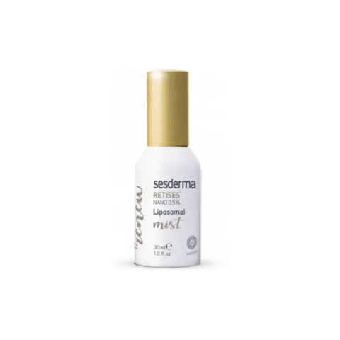 Sesderma Lipoceutical Cretises Nano 0.50% Mist in 12ml bottle, with spray nozzle, on a neutral background.