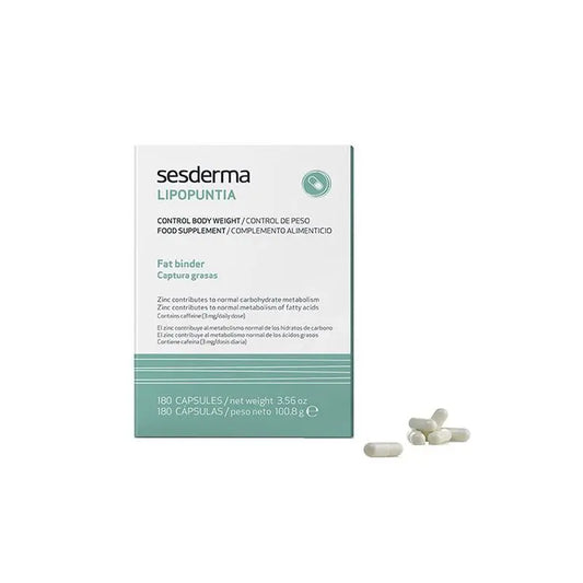 Sesderma Lipopuntia Weight Control 180 Capsules Jag Couture London - New York