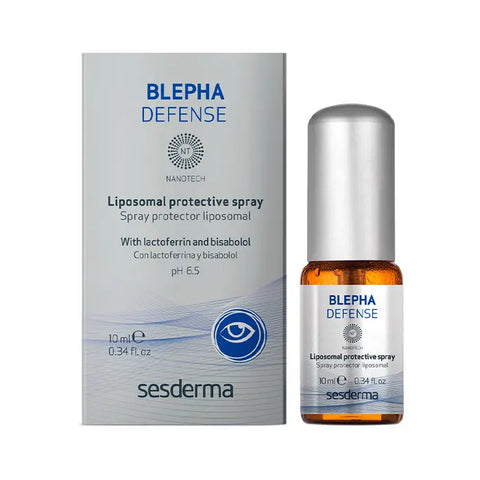 Sesderma Oftalses Blepha eye drop bottle, 10ml, displayed with packaging, designed for eye care by Jag Couture London New York.
