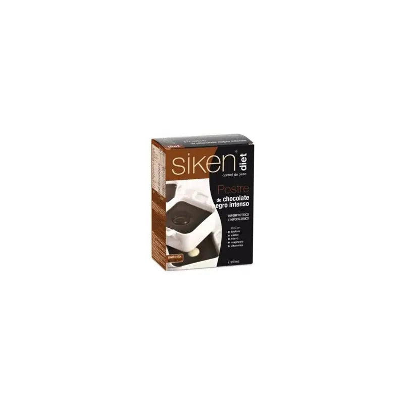 Siken Diet Intense Dark Chocolate Dessert 7 Sachets Jag Couture London - New York