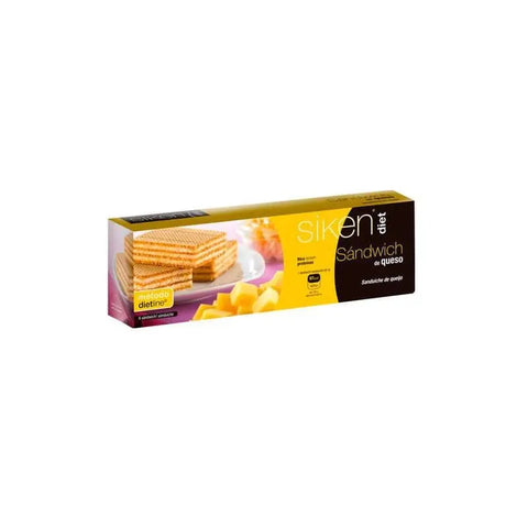 Siken Sikendiet Cheese Sandwich pack containing 6 units by Jag Couture London New York, showing individually wrapped cheese sandwiches.