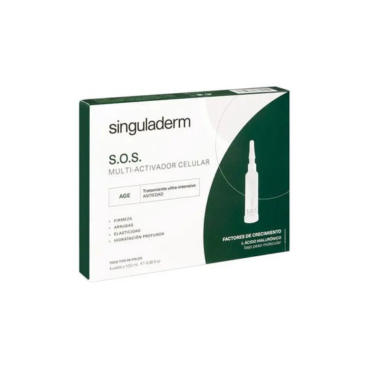 Jag Couture London - New York Singuladerm S.O.S. Multi-Activating Cellular Anti-Aging Treatment 4x10,5ml