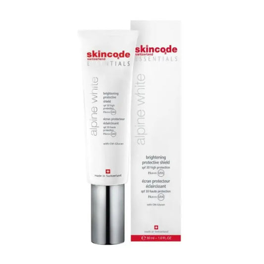 Skincode Essentials Alpine White Brightening Protective Shield Spf50 30ml Jag Couture London - New York
