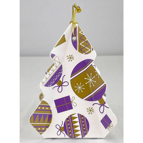 Small tree hanging box by Jag Couture London New York, 4x4cm base with 6cm height, showcasing a miniature decorative plant holder.
