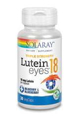 Jag Couture London - New York Solaray Lutein Eyes 18 Mg 30 Vcaps