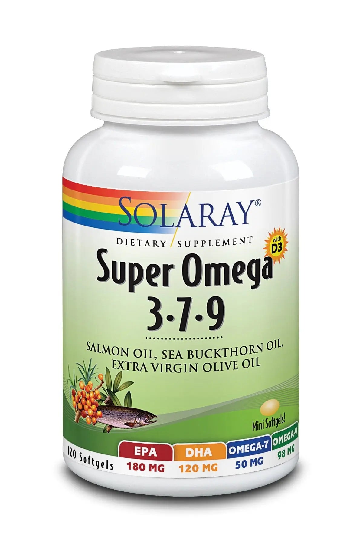 Jag Couture London - New York Solaray Super Omega 3-7-9 120 Perlas