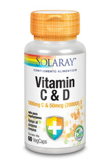 Jag Couture London - New York Solaray Vitamina C y D 60 Vcaps