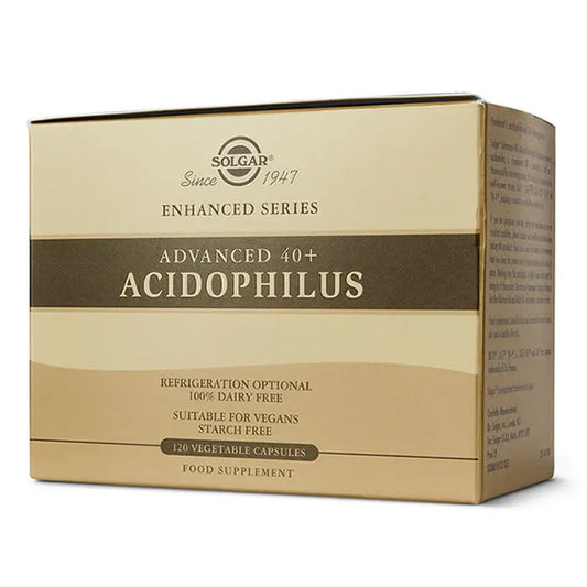 Solgar Advanced 40+ Acidophilus 120 Capsules Jag Couture London - New York