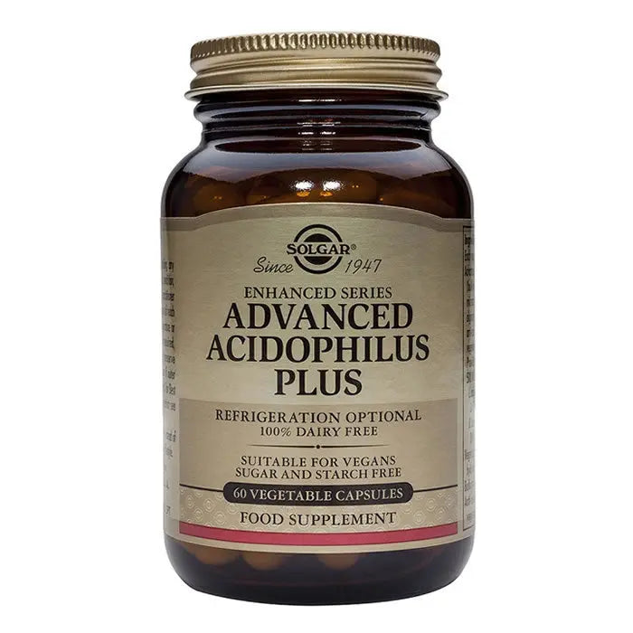 Solgar Advanced Acidophilus Plus 60 Capsules Jag Couture London - New York