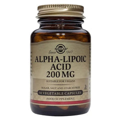 Jag Couture London - New York Solgar Alpha-Lipoic Acid 200mg 50 Capsules