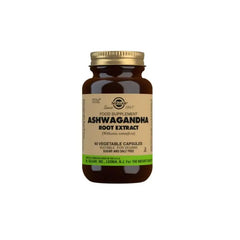 Jag Couture London - New York Solgar Ashwagandha Root Extract Vegetable Capsules - Pack of 60