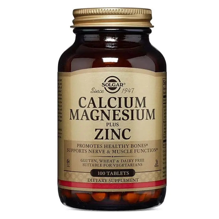 Jag Couture London - New York Solgar Calcium Magnesium + Zinc 100 tablets