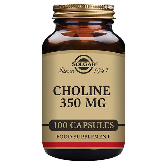 Solgar Choline 350mg 100 Capsules Jag Couture London - New York