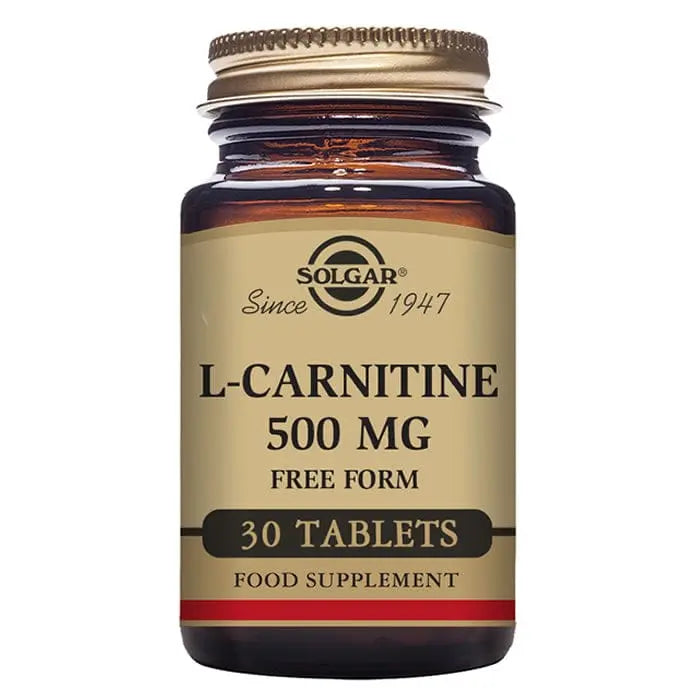 Jag Couture London - New York Solgar L-Carnitina 500mg 30 Tablets