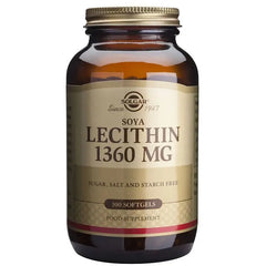 Solgar Lecithin 1360mg 100 Softgels Jag Couture London - New York