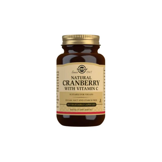 Solgar Natural Cranberry With Vitamin C Vegetable Capsules - Pack of 60 Jag Couture London - New York