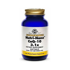 Solgar Nutri-Nano Coenzyme Q10 3.1x 50 Softgels Jag Couture London - New York