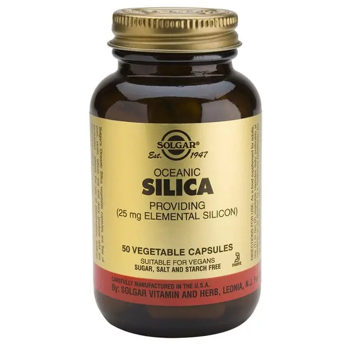 Jag Couture London - New York Solgar Ocean Silica 25mg 50 Capsules