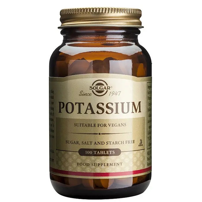 Solgar Potassium Gluconate 100 Tablets Jag Couture London - New York