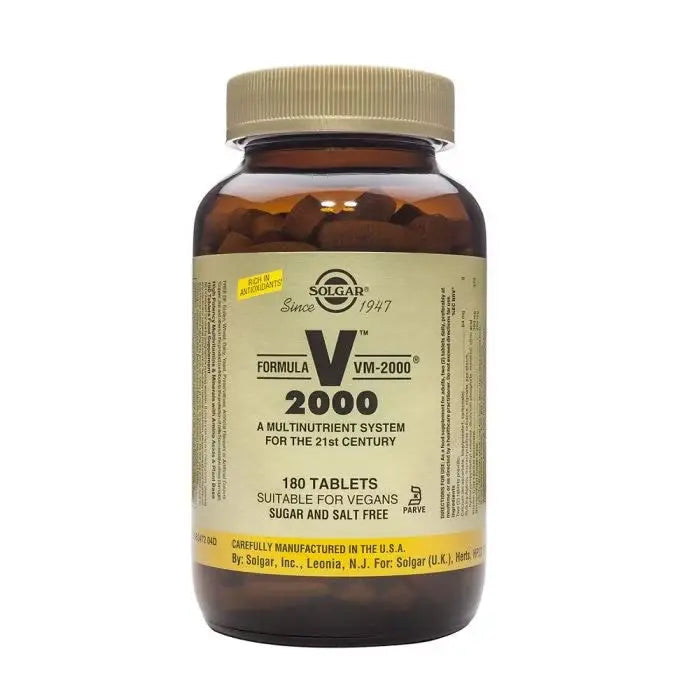Solgar VM-2000 180 Tablets Jag Couture London - New York