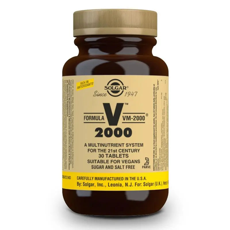 Jag Couture London - New York Solgar VM-2000 30 Tablets