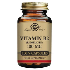 Jag Couture London - New York Solgar Vitamin B2 Riboflavin 100mg 100 Capsules