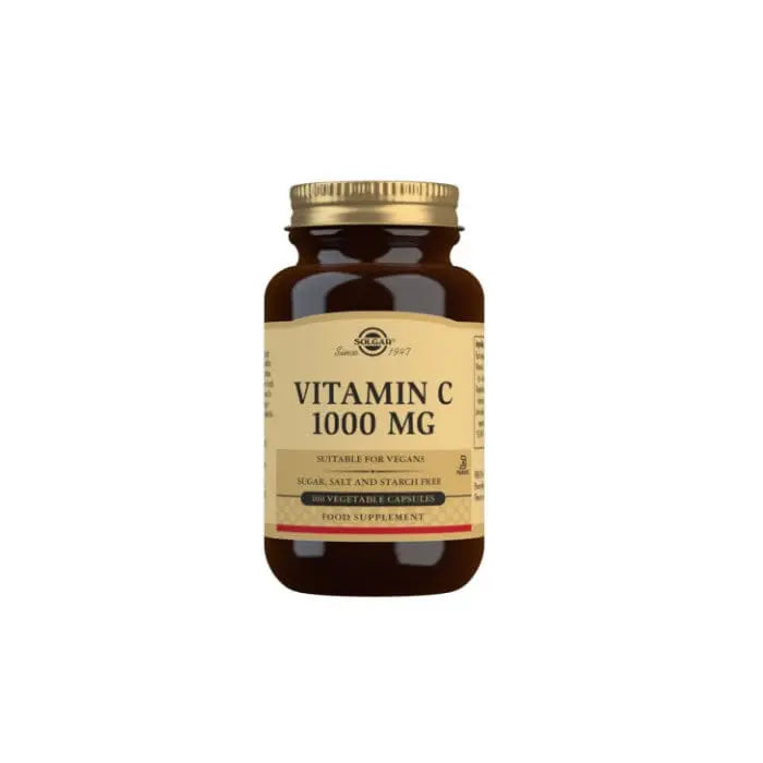Jag Couture London - New York Solgar Vitamin C 1000 mg Vegetable Capsules - Pack of 100
