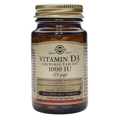 Jag Couture London - New York Solgar Vitamin D3 1000 IU 25cmg Cholecalciferol 100 Tablets