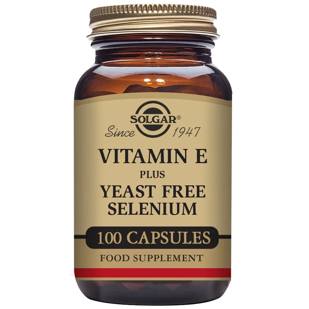 Solgar Vitamin E With Selenium 100 Capsules Jag Couture London - New York