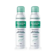 Jag Couture London - New York Somatoline Cosmetic Pack Sensitive Skin Deodorants Spray 2X150ml